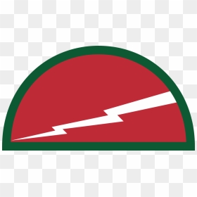 78th Infantry Division Patch, HD Png Download - red lightning png