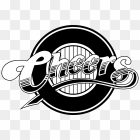 Cheers Logo Black And White, HD Png Download - cheers png