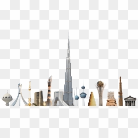 Dubai Towers Png , Png Download - Uae Building Png, Transparent Png - buildings png