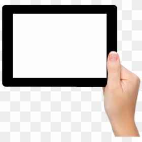Tablet In Hand Png Image - Tab In Hand Png, Transparent Png - screen png