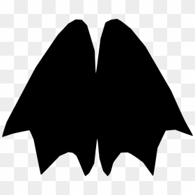 Bat,leaf,symmetry, HD Png Download - bat silhouette png