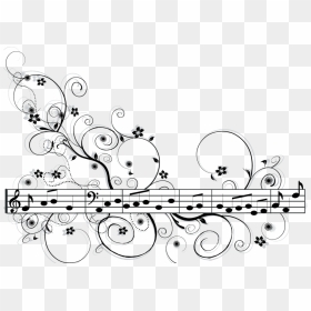 Fondo De Notas Musicales , Png Download - Music Note Tattoo Design Sheets, Transparent Png - notas musicales png