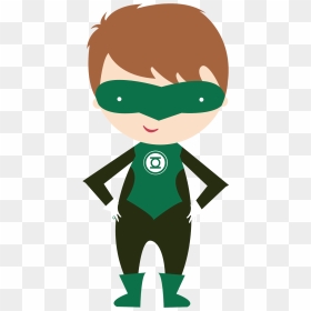 The Green Lantern Clipart Baby - Super Hero Clip Art Png, Transparent Png - green lantern png