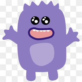 Aliens Clipart Purple - Purple Monster Clip Art, HD Png Download - aliens png