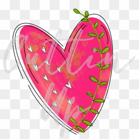 Hand Drawn Heart Png File - Portable Network Graphics, Transparent Png - drawn heart png