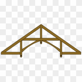 Hammer-beam Roof Truss - Roof Truss Png, Transparent Png - roof png