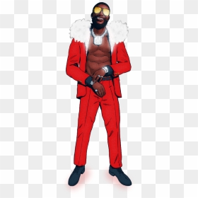 Gucci Mane East Atlanta Santa 3 Rar, HD Png Download - gucci mane png