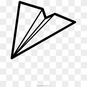 Transparent Paper Planes Png - Triangle, Png Download - paper plane png