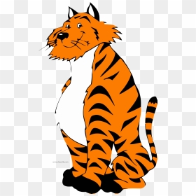 Tiger And Lion Clipart, HD Png Download - cartoon smile png