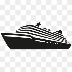 Transparent Cruise Ship Clip Art Png - Silhouette Cruise Ship Clip Art, Png Download - cruise ship png