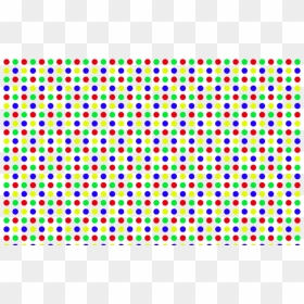 Seamless Colorful Irregular Tightly Packed Polka Dot - Circle, HD Png Download - dot pattern png