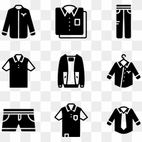 Man Clothes 80 Free Icons, HD Png Download - clothing png