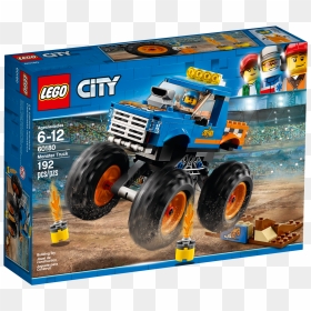 Lego City Monster Truck - Lego City 2018 Monster Truck, HD Png Download - monster truck png