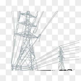 High Voltage Transmission Tower Png Pic - High Voltage Tower Png, Transparent Png - tower png
