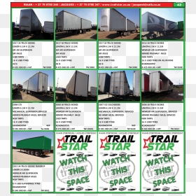Fruehauf Afrittrailer Afrit Trailord Toptrailer Paramount - Roof, HD Png Download - roof png