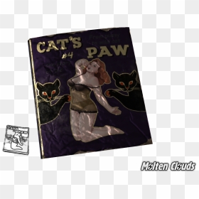 Black Cat, HD Png Download - cat paw png