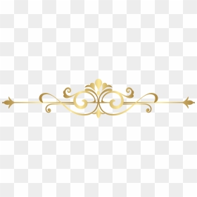 Download Decorative Clipart Decoration - Gold Decorative Lines Png, Transparent Png - gold divider png
