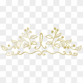 Calligraphy, HD Png Download - gold divider png