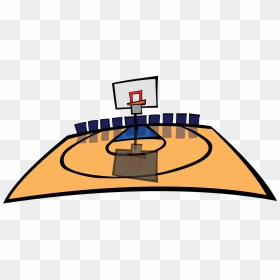 Basketball Court Clip Art, HD Png Download - basketball court png