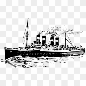 Rms Titanic Clipart, HD Png Download - cruise ship png