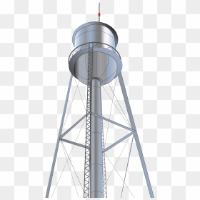 Water Tower Png - Transparent Water Tower Png, Png Download - tower png