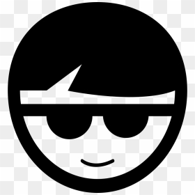 Teenager With Sun Glasses - Teen Icon Vector Free, HD Png Download - sun glasses png