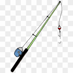 Fishing Rod Png - Transparent Background Fishing Pole Clipart, Png Download - fishing hook png
