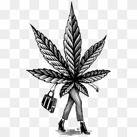 Herbforce - Marijuana Art, HD Png Download - weed plant png