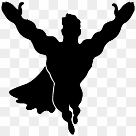 Png Homme Fort, Transparent Png - superhero silhouette png