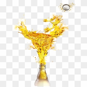 Splash Beer Wallpaper Head Glassware Hq Image Free - Beer Bottle Open Png, Transparent Png - png wallpaper