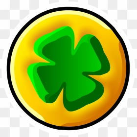Lucky Coin Pin - Club Penguin, HD Png Download - gold coin png