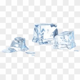 Ice Cube Melting Cold - Melting Ice Cubes Png, Transparent Png - ice cubes png