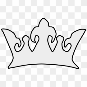 Crown, Black And White, HD Png Download - crowns png