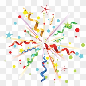 Confetti Carnaval Png - Party Popper Transparent Background, Png Download - cheers png
