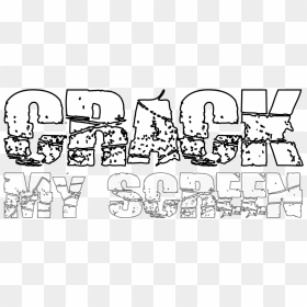 Drawing, HD Png Download - screen crack png