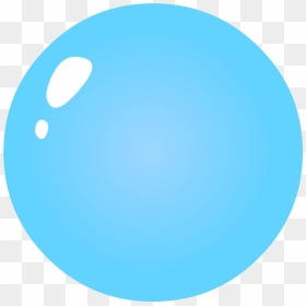 Blue Bubble Gum Clipart Banner Free Stock Bubble Clipart - Bubble Clipart, HD Png Download - gum png