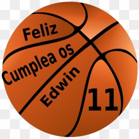 Basketball Clip Art, HD Png Download - cumpleaños png