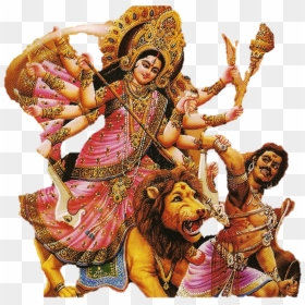 Download Durga Wallpaper - Maa Durga Hd Png, Transparent Png - png wallpaper