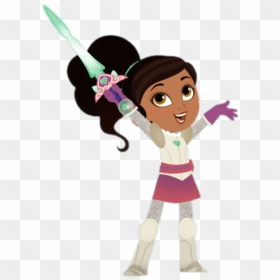 Nella The Princess Knight - Nella The Princess Knight Costume, HD Png Download - cartoon smile png