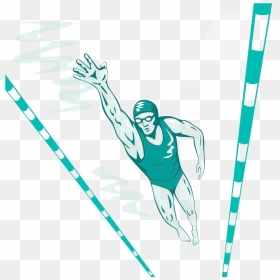 Freestyle Swimming Png, Transparent Png - swimmer png