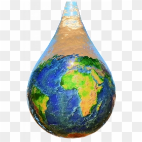 Transparent Water Drop Png - Png Water Drop Earth, Png Download - drop png