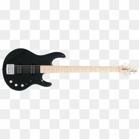Silhouette Bass Guitar Logo - Fender American P Bass Black, HD Png Download - guitar silhouette png