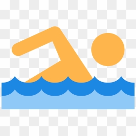 Swimming Icon Vector Png, Transparent Png - swimmer png