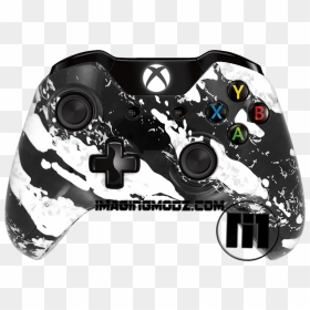 Xbox One Controller Rainbow, HD Png Download - white splatter png