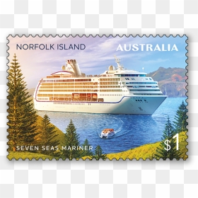 Norfolk Island Stamp 2018, HD Png Download - cruise ship png