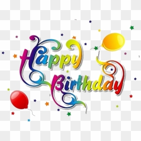 Animation Happy Birthday Wishes, HD Png Download - cumpleaños png