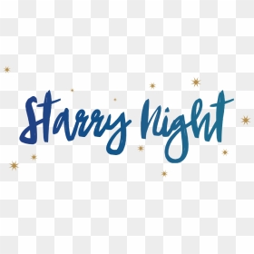 Winter Night Png - Starry Starry Night Logo, Transparent Png - night png