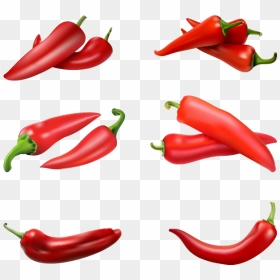 Chili Realistic Mesh Fill Art - Chili Vector Png, Transparent Png - chili png