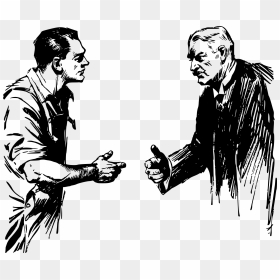 Men Shaking Hands Clip Arts - Man Shaking Hand Drawing, HD Png Download - shaking hands png