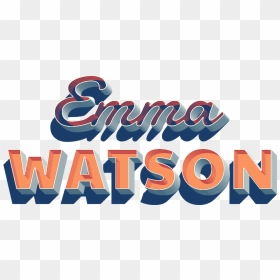 Emma Watson Name Logo Png - Graphic Design, Transparent Png - emma watson png